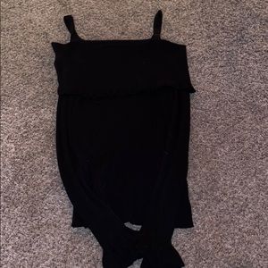 Ribbed off the shoulder sweater